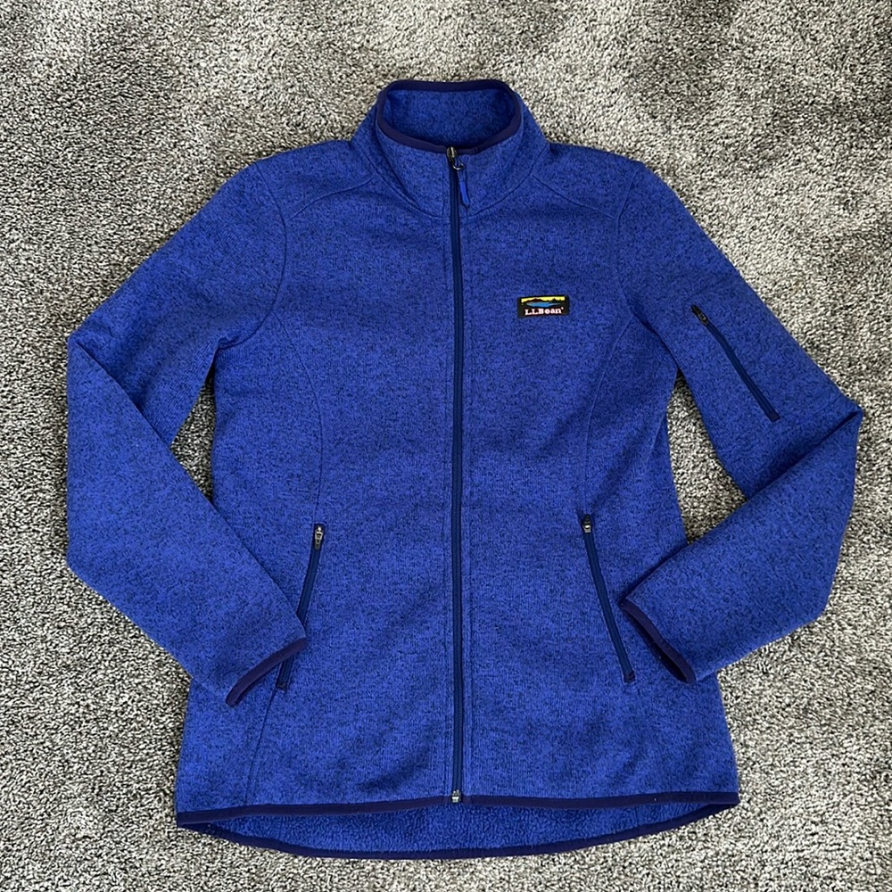 L.L. BEAN ZIP UP JACKET WOMEN'S SZ S EUC